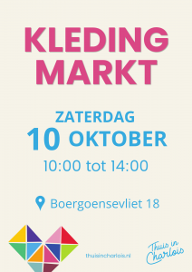 Kledingmarkt 10 oktober (A4)